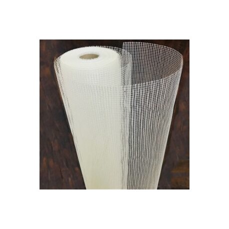 Malla fibra vidrio 1×50 mts 145 gms/m2