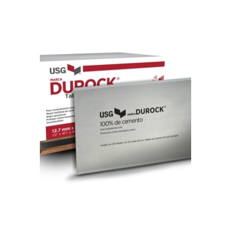 Panel Cemento Durock 13mm 1.22 X 2.44
